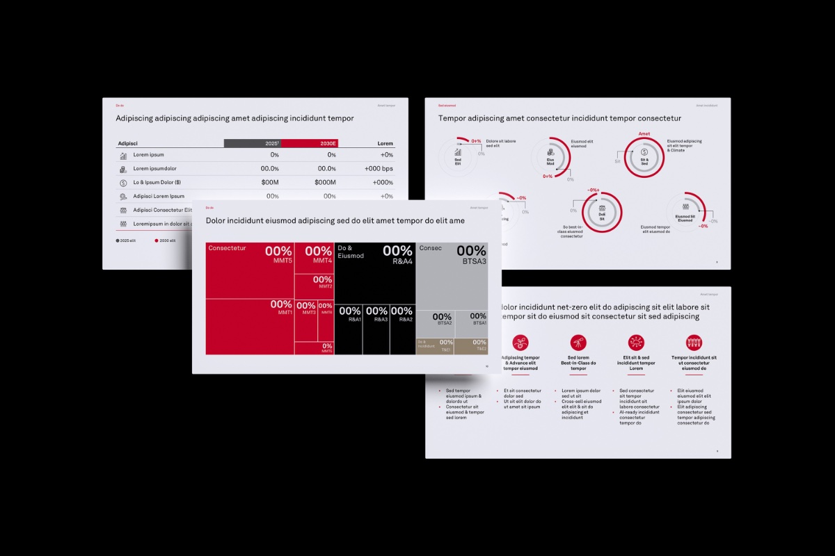 Executive deck — board-ready system
