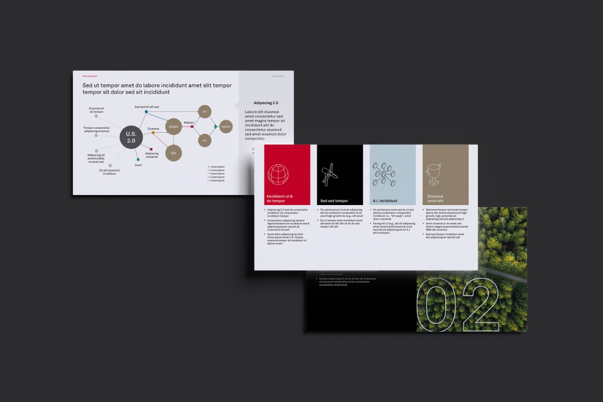 Executive deck — strategic narrative